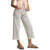 Lucky Brand Womens Lucky Legend Crop Patch Pocket Wide Leg(Glaze Up Wash)