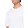 Lucky Brand Men’s Weekend Jersey Relaxed Crew Neck Tee(Bright White)