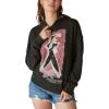 Lucky Brand Women’s Bowie Tour 83 Pullover(Black)