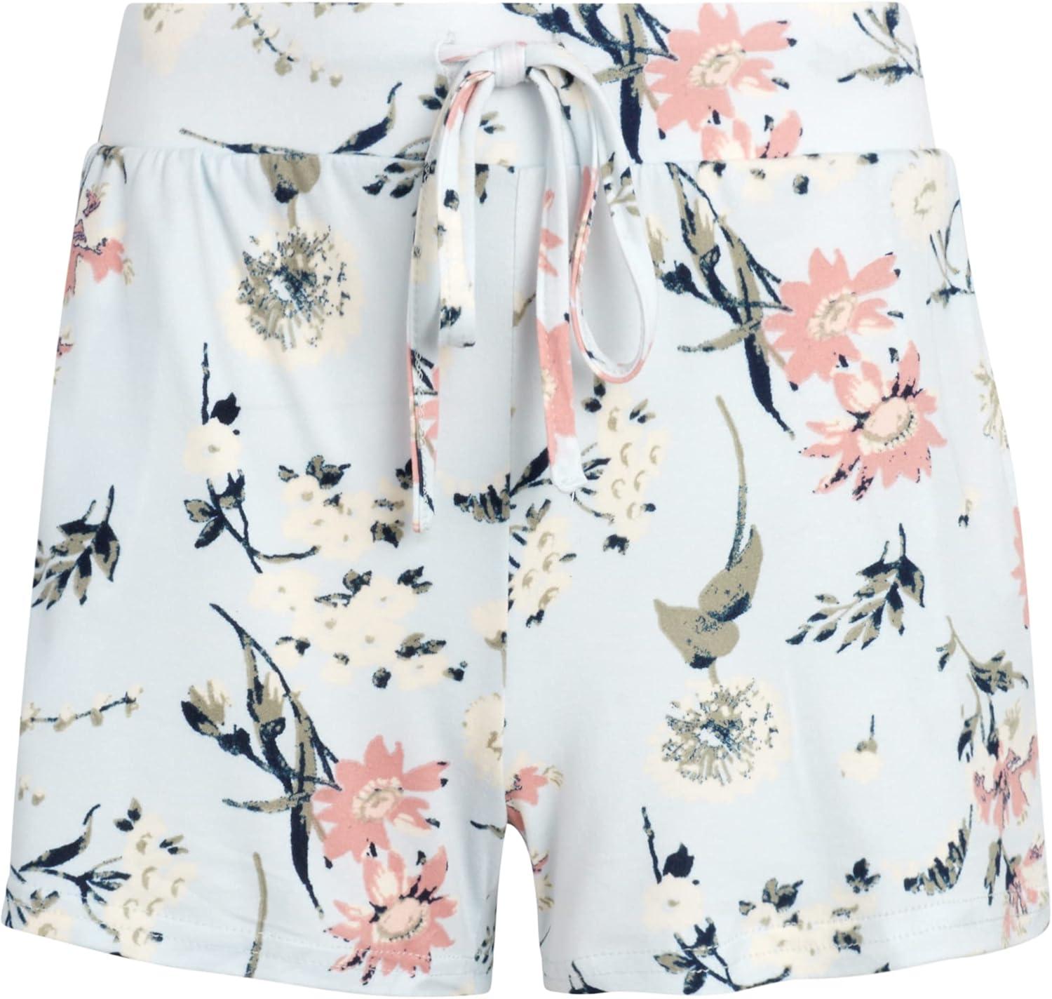 imageLucky Brand Womens 2 Piece Lounge Set Lightweight Soft Pajamas Sleepwear Crossback Tank Top and Sleep ShortsGrey