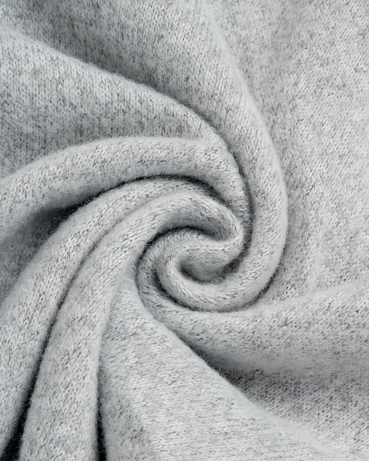 imageLucky Brand Womens Pajama Set 2 Piece Ribbed Hacci Long Sleeve and Joggers SleepwearHeather Grey