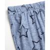 Lucky Brand Women’s 2 Pack Pajama Pants – Hacci Sleep and Lounge Bottoms with Pockets(Stars/Blue Iris)