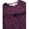 Lucky Brand Women’s Pajama Set – 4 Piece Sleep Shirt, Tank Top, Pajama Pants, Lounge Shorts (S-XL)(Maroon Stars)