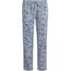 Lucky Brand Women’s Pajama Set – 4 Piece Sleep Shirt, Tank Top, Pajama Pants, Lounge Shorts (S-XL)(Mini Denim Floral)