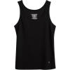 Lucky Brand Women’s Tank Top – 3 Pack Stretch Cotton Scoop Neck Ribbed Sleeveless T-Shirt, Camiseta sin Mangas para Mujer(Black)