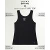 Lucky Brand Women’s Tank Top – 4 Pack Stretch Cotton Scoop Neck Sleeveless T-Shirt, Camiseta sin Mangas para Mujer(Brown)