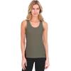Lucky Brand Women’s Tank Top – 4 Pack Stretch Cotton Scoop Neck Sleeveless T-Shirt, Camiseta sin Mangas para Mujer(Dark Green)