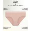 Lucky Brand Women’s Underwear – 5 Pack Microfiber Hipster Briefs (S-XL)(Gardenia/Natural/Black/Silver Sconce/Multi)