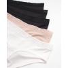Lucky Brand Women’s Underwear – 5 Pack Microfiber Hipster Briefs (S-XL)(Natural/Black/Gardenia/Black/Black)