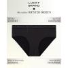 Lucky Brand Women’s Underwear – 5 Pack Microfiber Hipster Briefs (S-XL)(Natural/Black/Gardenia/Black/Black)