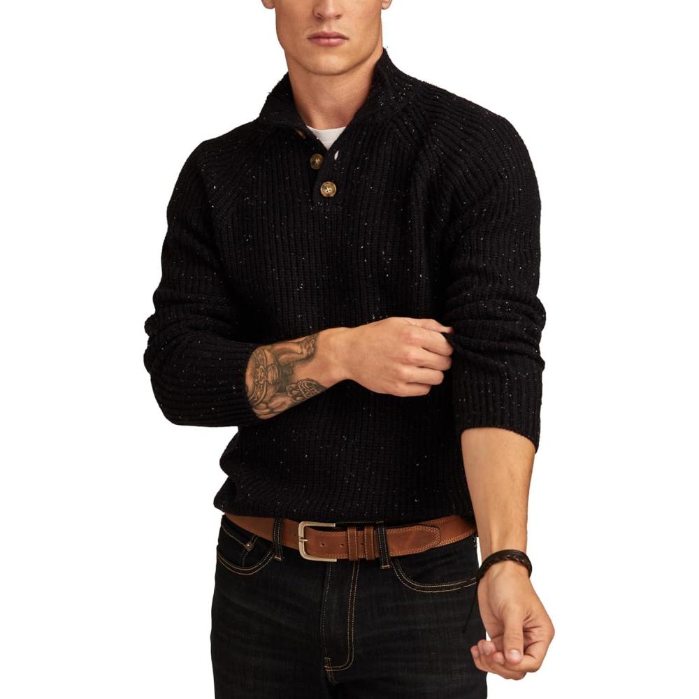 imageLucky Brand Mens NEP 14 Mock Neck SweaterCadet Navy