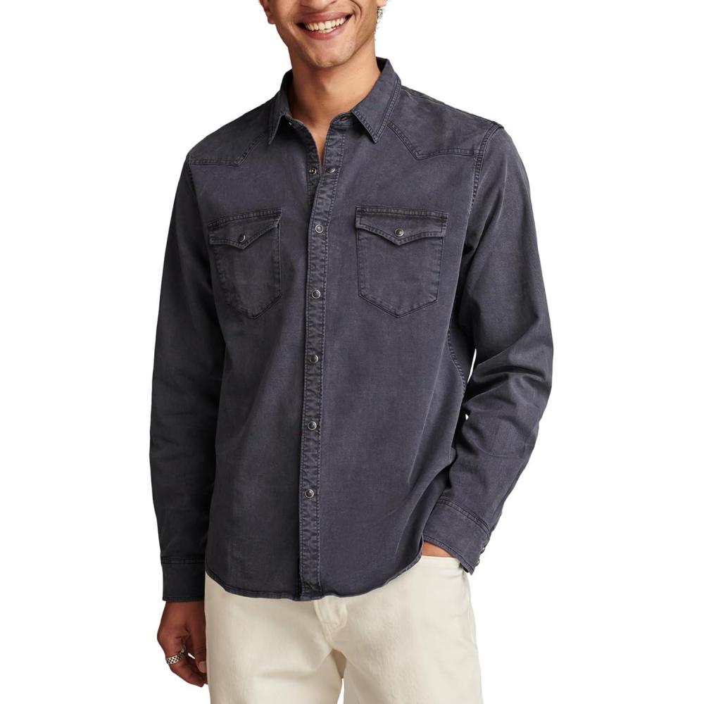 imageLucky Brand Mens Twill WesternParisian Nights