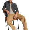 Lucky Brand Men’s Corduroy Workshirt(Dark Slate)