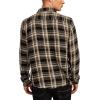 Lucky Brand Men’s Herringbone Humboldt(Black Plaid)