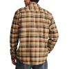 Lucky Brand Men’s Plaid Cloud Soft Flannel(Brown Multi)