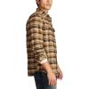 Lucky Brand Men’s Plaid Cloud Soft Flannel(Brown Multi)