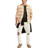 Lucky Brand Men’s Plaid Cloud Soft Flannel(Cream Multi)