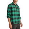 Lucky Brand Men’s Plaid Cloud Soft Flannel(Green Multi)