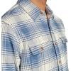 Lucky Brand Men’s Plaid Cloud Soft Flannel(Light Blue Multi)