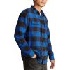 Lucky Brand Men’s Plaid Cloud Soft Flannel(Navy Multi)