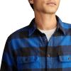 Lucky Brand Men’s Plaid Cloud Soft Flannel(Navy Multi)