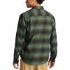 Lucky Brand Men’s Plaid Cloud Soft Flannel(Olive Multi)