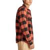 Lucky Brand Men’s Plaid Cloud Soft Flannel(Orange Multi)