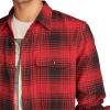 Lucky Brand Men’s Plaid Cloud Soft Flannel(Red Multi)