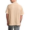 Lucky Brand Men’s Short Sleeve Embroidered Camp Collar Shirt