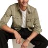 Lucky Brand Mens Twill Western(Deep Lichen Green)