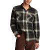 Lucky Brand Men’s Brushed Jersey Shirt(Black Multi)