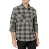 Lucky Brand Men’s Brushed Jersey Shirt(Black Multi/Black)