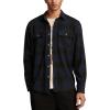 Lucky Brand Men’s Brushed Jersey Shirt(Blue Multi)