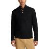 Lucky Brand Mens NEP 1/4 Mock Neck Sweater(Colorblock Combo)
