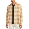 Lucky Brand Men’s Plaid Cloud Soft Flannel(Cream Multi)