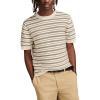 Lucky Brand Men’s Sweater Tee(Cadet Navy Multi Stripe)