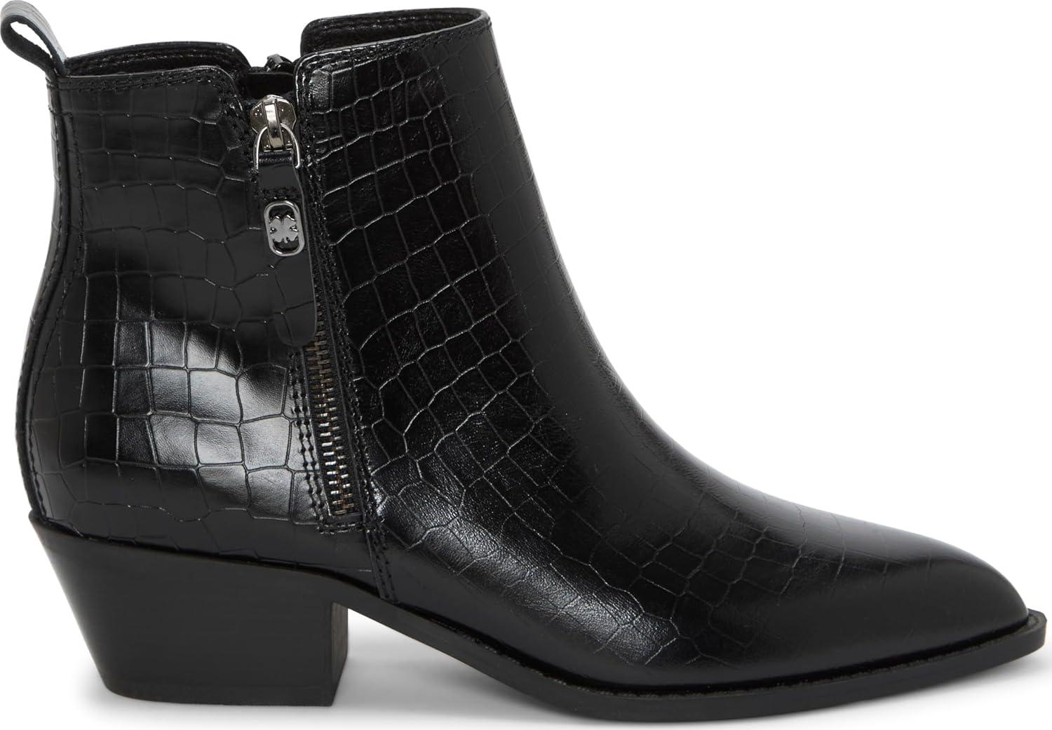 imageLucky Brand Womens Ailein Ankle BootBlack Croco
