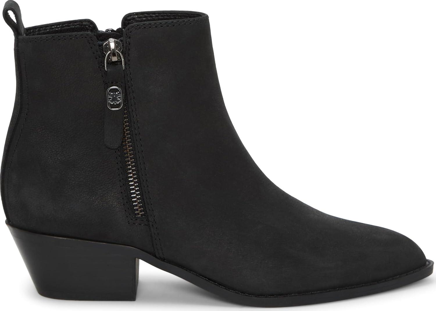 imageLucky Brand Womens Ailein Ankle BootBlack Nubuck