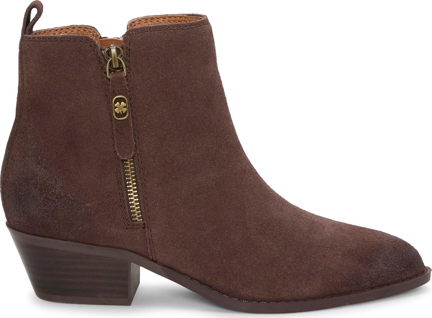 imageLucky Brand Womens Ailein Ankle BootChocolate