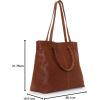 Lucky Brand Jema Leather Tote(Whiskey)