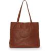Lucky Brand Jema Leather Tote(Whiskey)