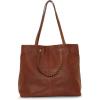 Lucky Brand Jema Leather Tote(Whiskey)