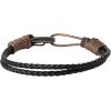 Lucky Brand Carabiner Cord Stainless Steel Bracelet for Men, Braided Bracelet, Mens Jewelry