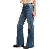 Lucky Brand Womens Mid Rise Sweet Flare Jean(Electric Blue Wash1)