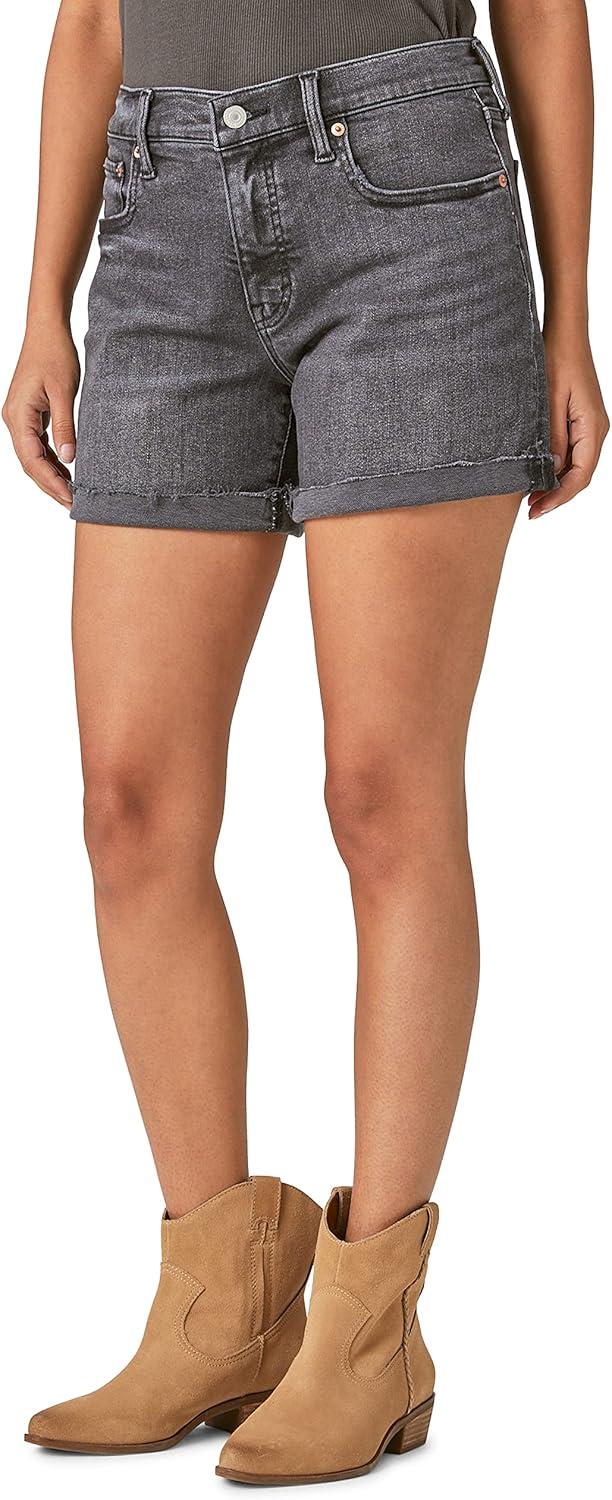 imageLucky Brand Womens Mid Rise Ava Roll Up ShortEclipse Rolled