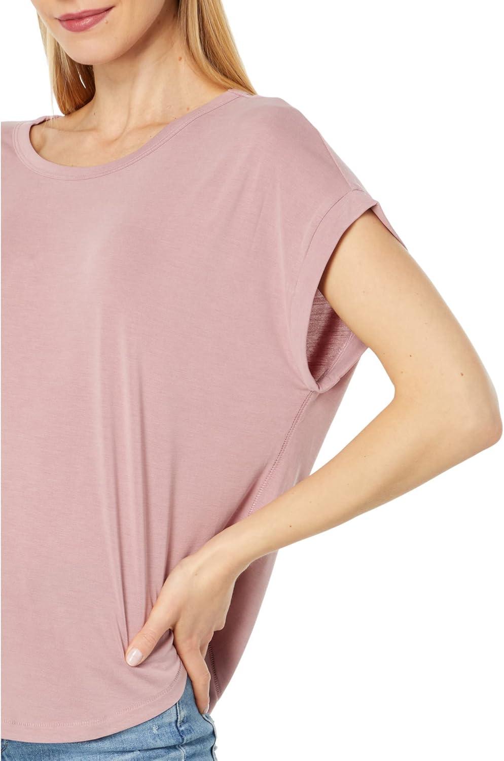 imageLucky Brand Womens Short Sleeve Sandwash Dolman TeeNostalgia Rose