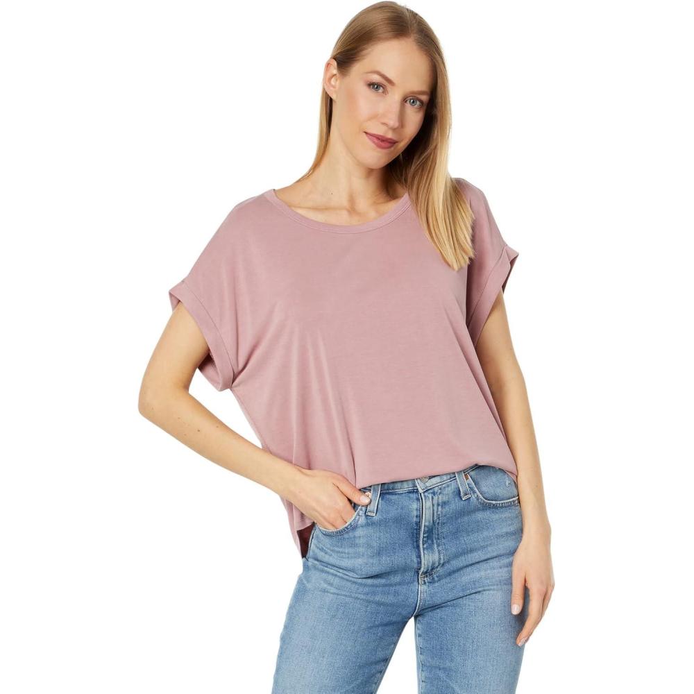 imageLucky Brand Womens Short Sleeve Sandwash Dolman TeeNostalgia Rose