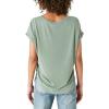 Lucky Brand Womens Sandwash Dolman Tee(Loden Green/Green)