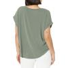 Lucky Brand Womens Sandwash Dolman Tee(Loden Green/Green)