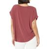 Lucky Brand Womens Sandwash Dolman Tee(Tandori Spice)
